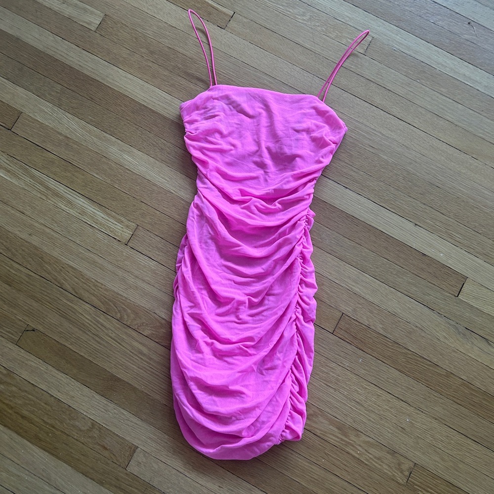 Princess Polly Vibrant Pink Mini Dress